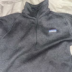 Black Patagonia Quarter Zip